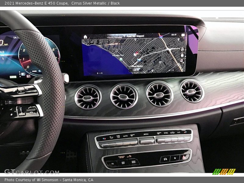 Navigation of 2021 E 450 Coupe