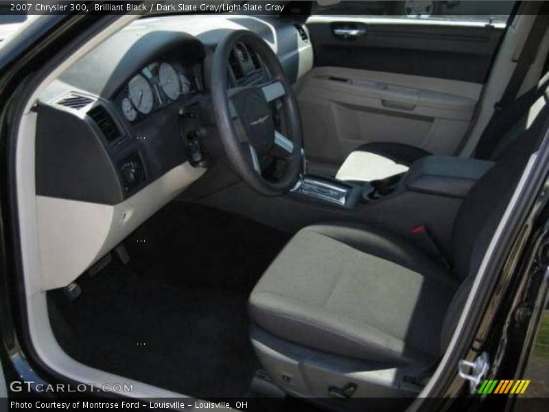 Brilliant Black / Dark Slate Gray/Light Slate Gray 2007 Chrysler 300