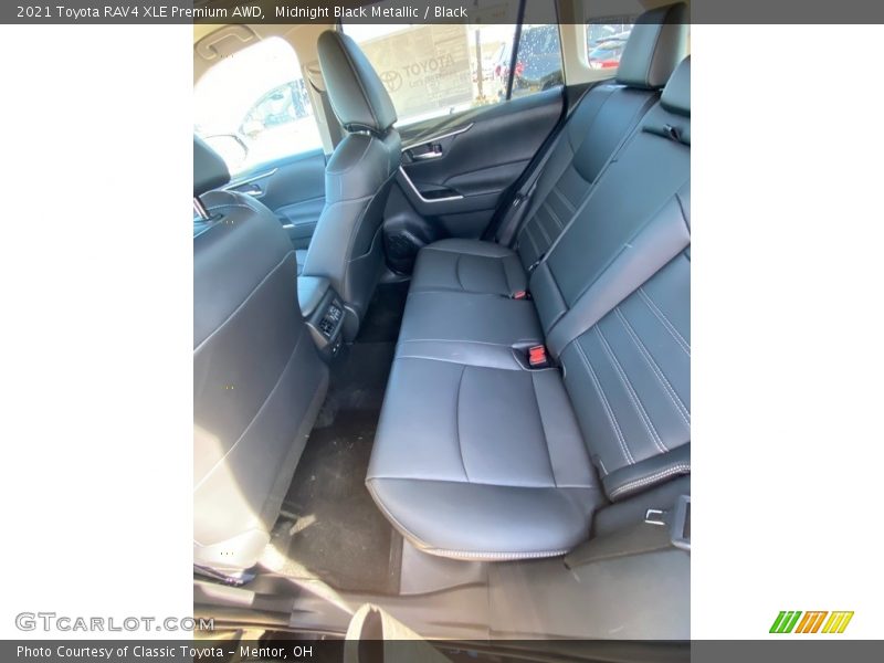 Midnight Black Metallic / Black 2021 Toyota RAV4 XLE Premium AWD