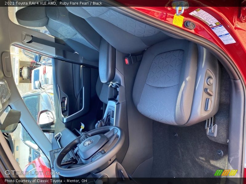 Ruby Flare Pearl / Black 2021 Toyota RAV4 XLE AWD