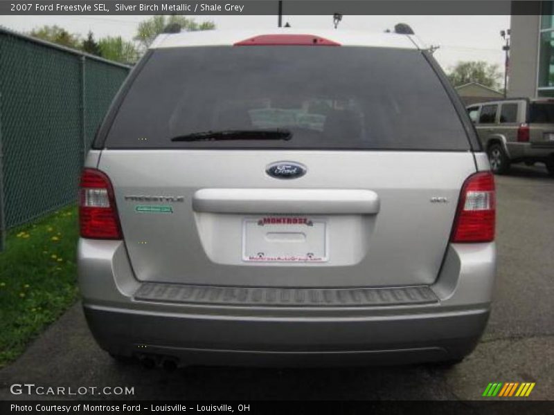Silver Birch Metallic / Shale Grey 2007 Ford Freestyle SEL