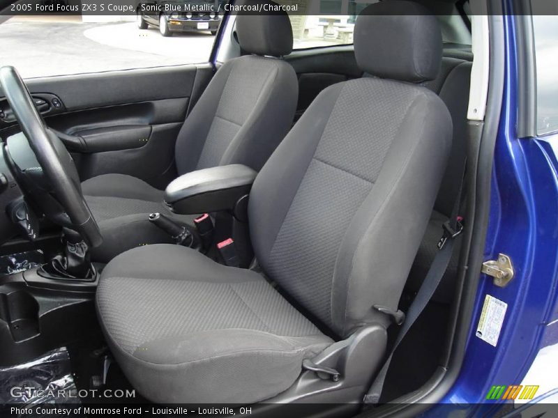 Sonic Blue Metallic / Charcoal/Charcoal 2005 Ford Focus ZX3 S Coupe