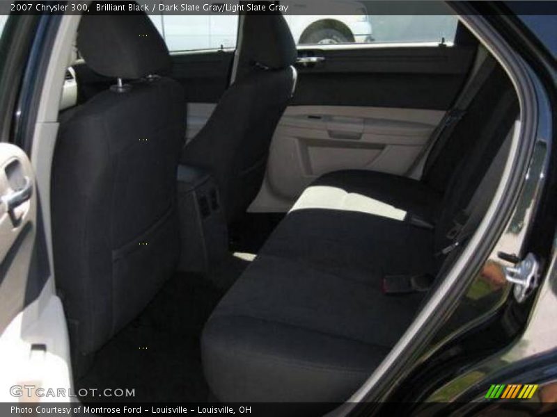 Brilliant Black / Dark Slate Gray/Light Slate Gray 2007 Chrysler 300