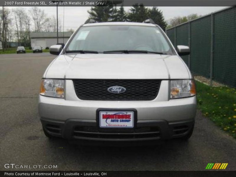 Silver Birch Metallic / Shale Grey 2007 Ford Freestyle SEL