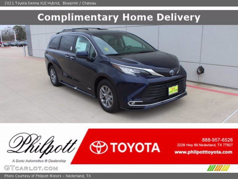 Blueprint / Chateau 2021 Toyota Sienna XLE Hybrid