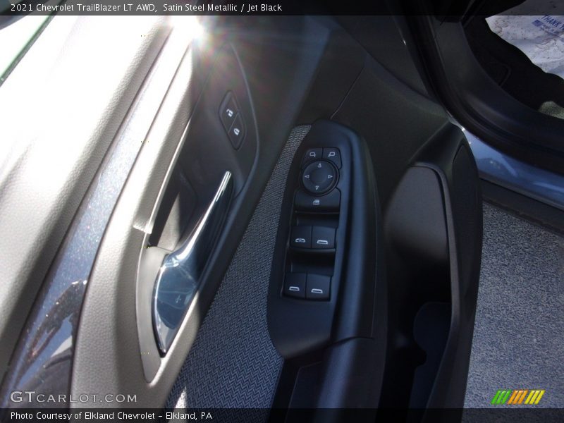 Satin Steel Metallic / Jet Black 2021 Chevrolet TrailBlazer LT AWD