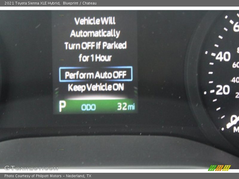 Blueprint / Chateau 2021 Toyota Sienna XLE Hybrid