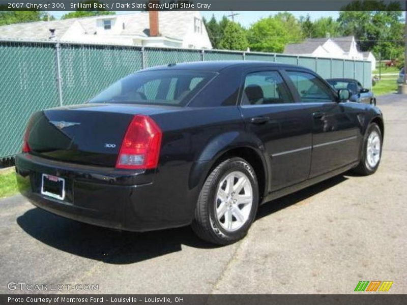 Brilliant Black / Dark Slate Gray/Light Slate Gray 2007 Chrysler 300