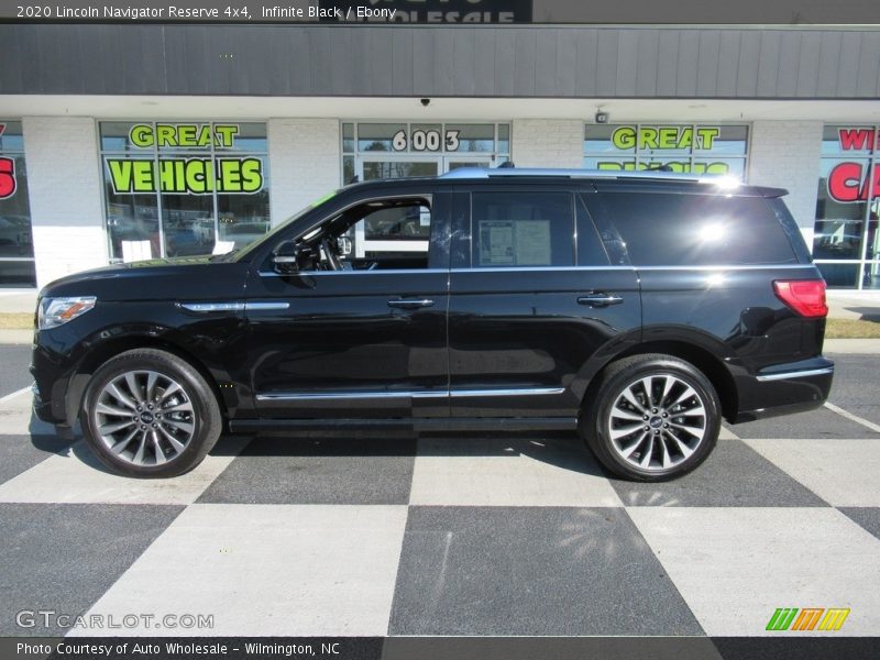 Infinite Black / Ebony 2020 Lincoln Navigator Reserve 4x4