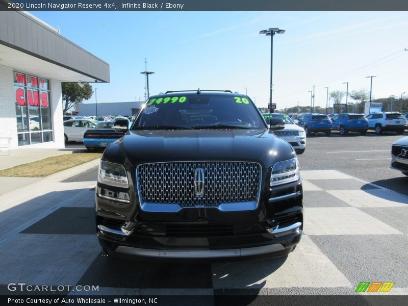 Infinite Black / Ebony 2020 Lincoln Navigator Reserve 4x4