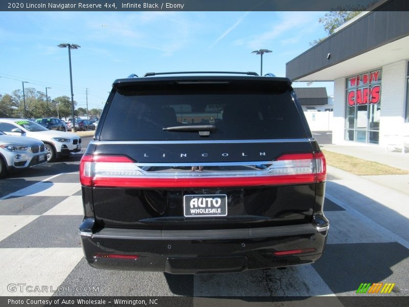 Infinite Black / Ebony 2020 Lincoln Navigator Reserve 4x4