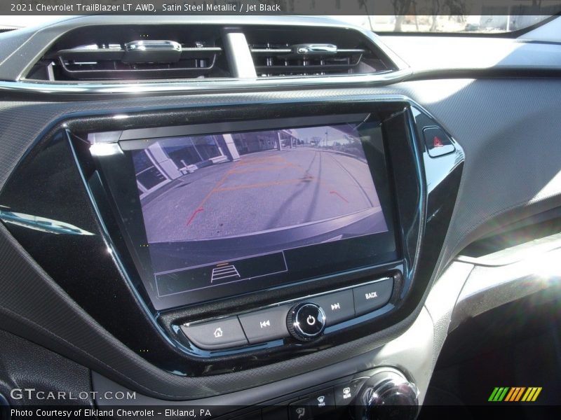 Satin Steel Metallic / Jet Black 2021 Chevrolet TrailBlazer LT AWD