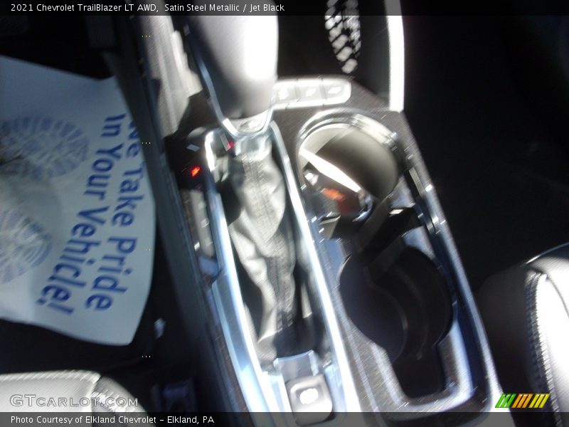 Satin Steel Metallic / Jet Black 2021 Chevrolet TrailBlazer LT AWD