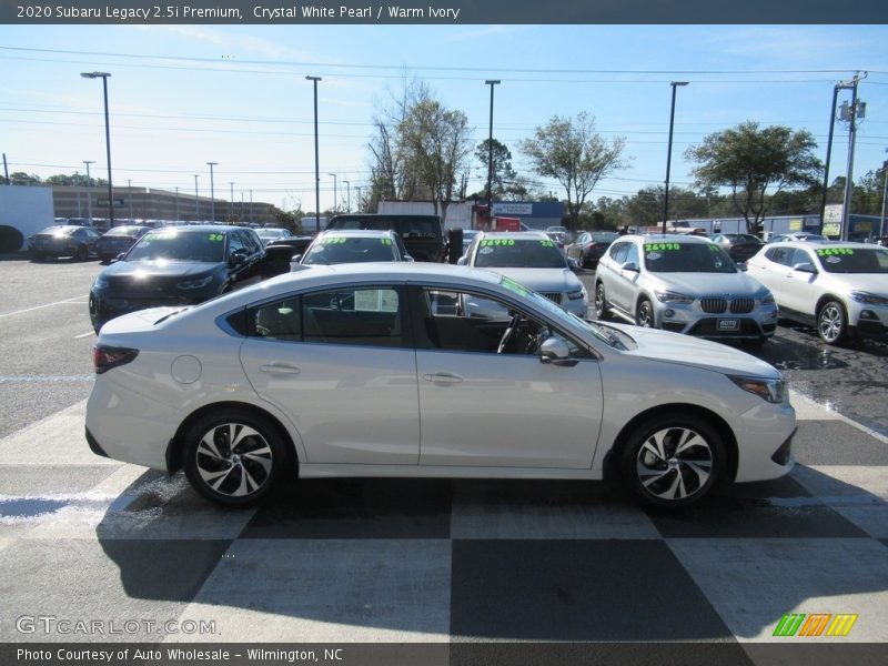 Crystal White Pearl / Warm Ivory 2020 Subaru Legacy 2.5i Premium