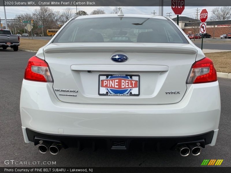 Crystal White Pearl / Carbon Black 2020 Subaru WRX