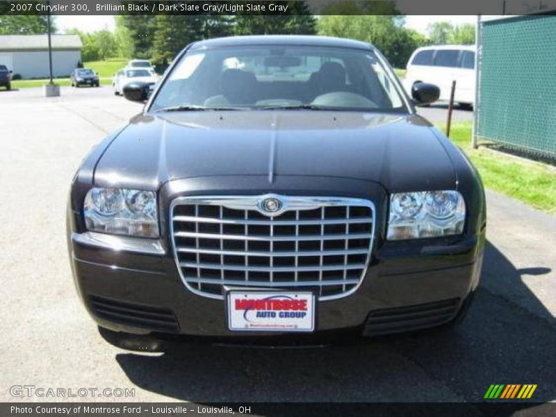 Brilliant Black / Dark Slate Gray/Light Slate Gray 2007 Chrysler 300