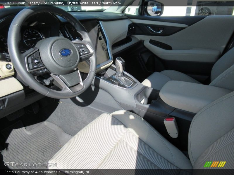 Crystal White Pearl / Warm Ivory 2020 Subaru Legacy 2.5i Premium