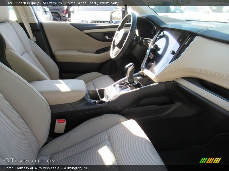 Crystal White Pearl / Warm Ivory 2020 Subaru Legacy 2.5i Premium