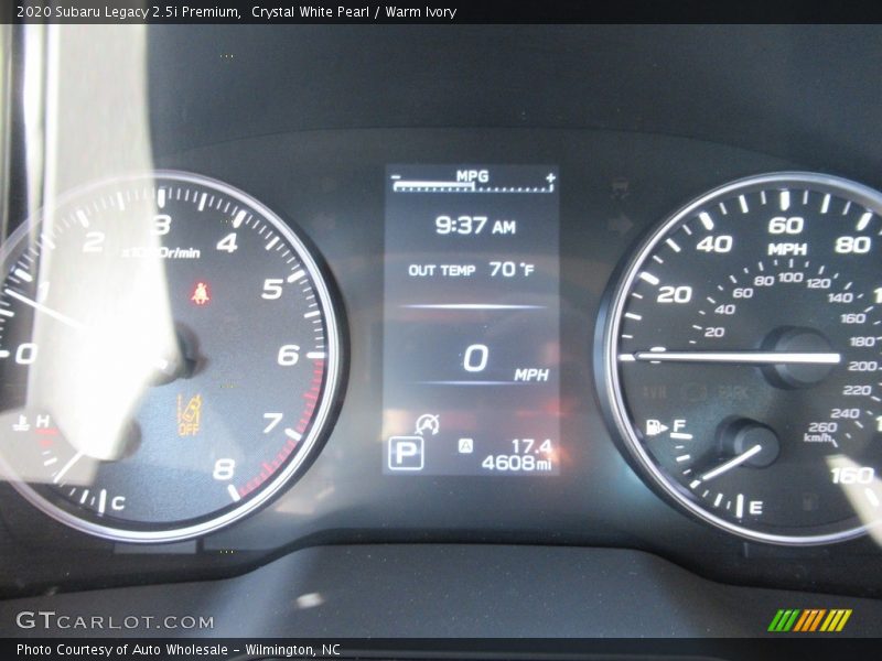 Crystal White Pearl / Warm Ivory 2020 Subaru Legacy 2.5i Premium