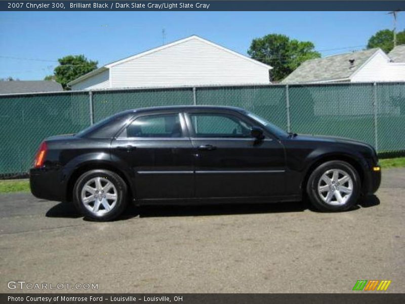 Brilliant Black / Dark Slate Gray/Light Slate Gray 2007 Chrysler 300