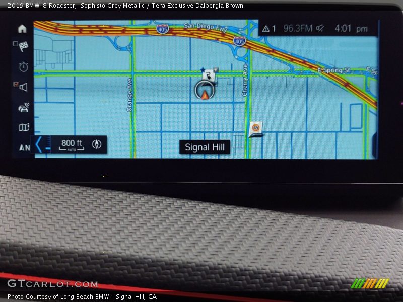 Navigation of 2019 i8 Roadster