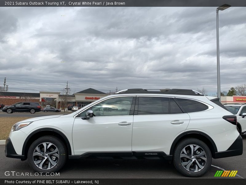 Crystal White Pearl / Java Brown 2021 Subaru Outback Touring XT