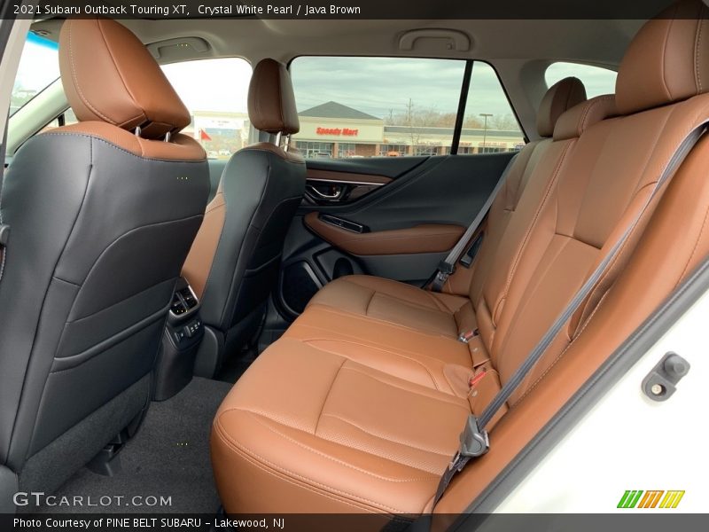 Rear Seat of 2021 Outback Touring XT