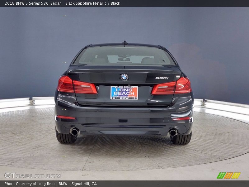 Black Sapphire Metallic / Black 2018 BMW 5 Series 530i Sedan