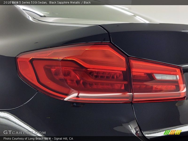 Black Sapphire Metallic / Black 2018 BMW 5 Series 530i Sedan