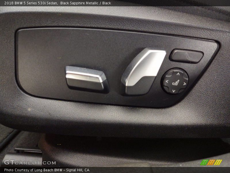 Black Sapphire Metallic / Black 2018 BMW 5 Series 530i Sedan