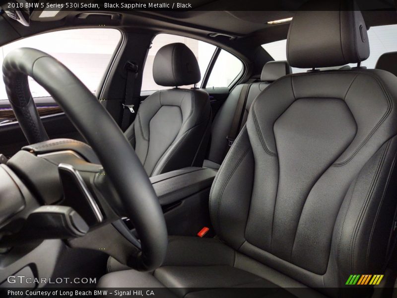 Black Sapphire Metallic / Black 2018 BMW 5 Series 530i Sedan
