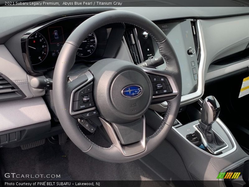 Abyss Blue Pearl / Titanium Gray 2021 Subaru Legacy Premium