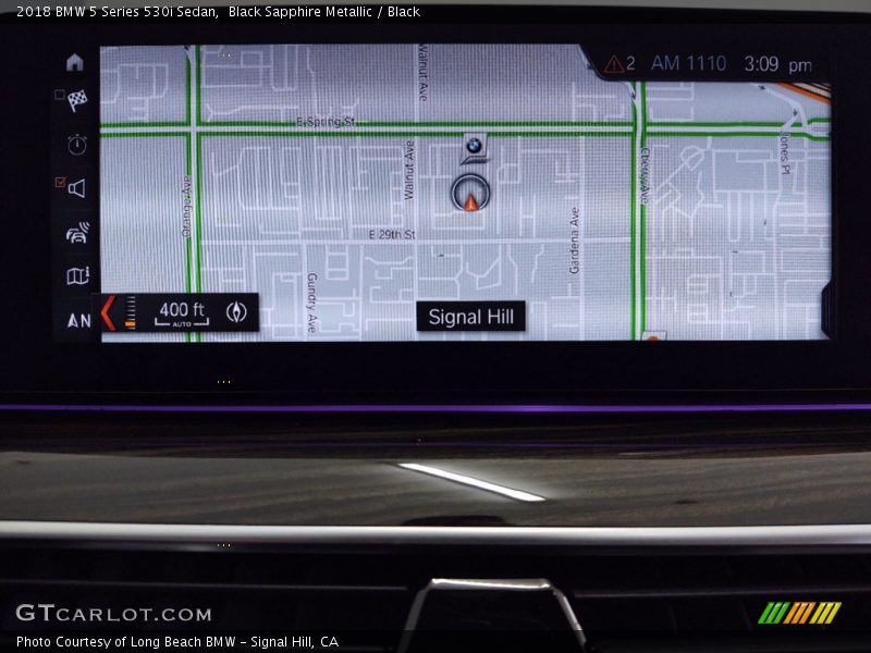 Black Sapphire Metallic / Black 2018 BMW 5 Series 530i Sedan