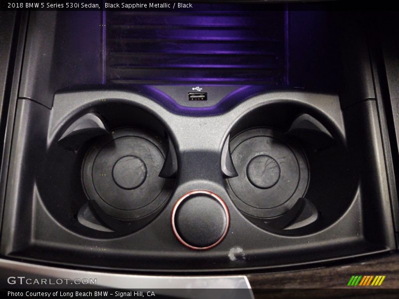 Black Sapphire Metallic / Black 2018 BMW 5 Series 530i Sedan