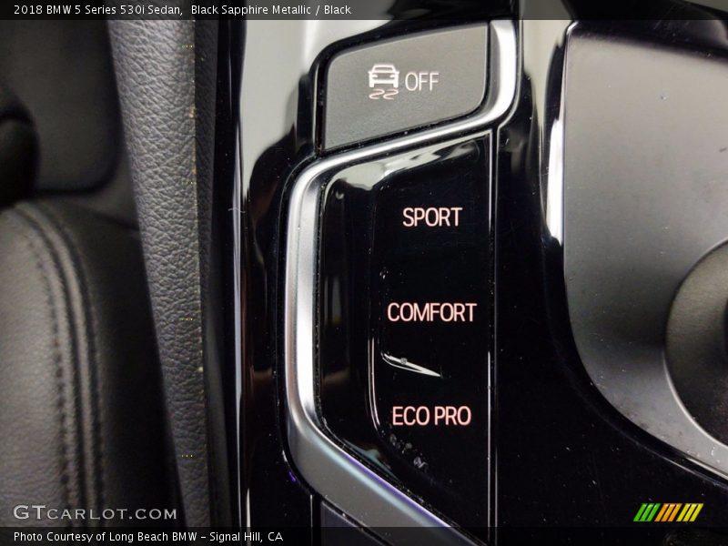 Black Sapphire Metallic / Black 2018 BMW 5 Series 530i Sedan