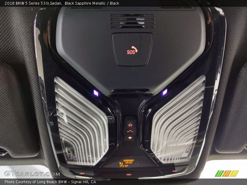 Black Sapphire Metallic / Black 2018 BMW 5 Series 530i Sedan