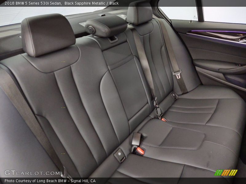Black Sapphire Metallic / Black 2018 BMW 5 Series 530i Sedan
