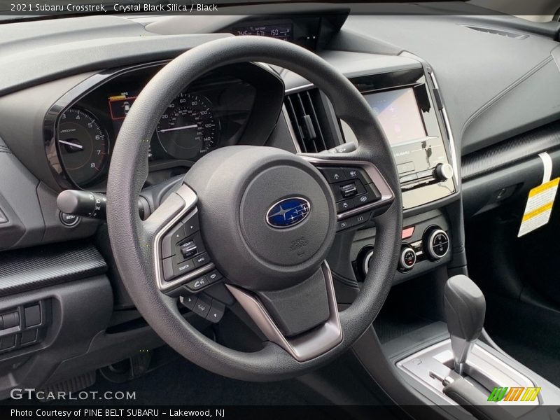 Crystal Black Silica / Black 2021 Subaru Crosstrek