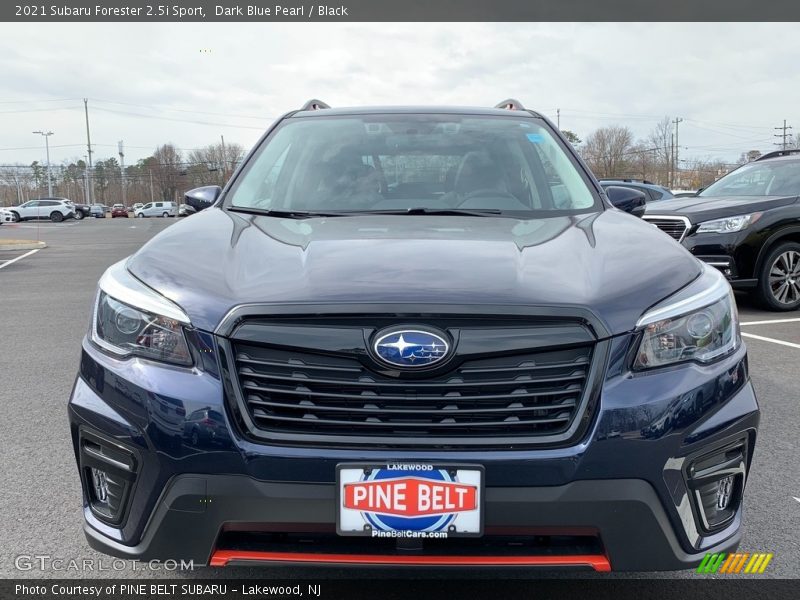 Dark Blue Pearl / Black 2021 Subaru Forester 2.5i Sport