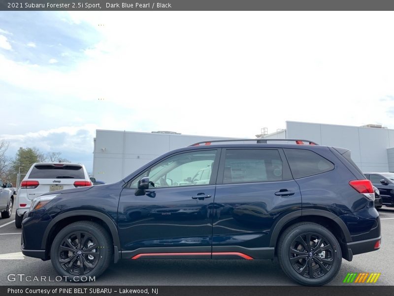 Dark Blue Pearl / Black 2021 Subaru Forester 2.5i Sport
