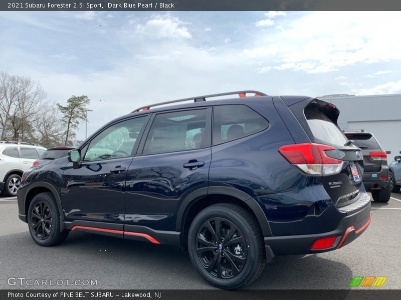 Dark Blue Pearl / Black 2021 Subaru Forester 2.5i Sport