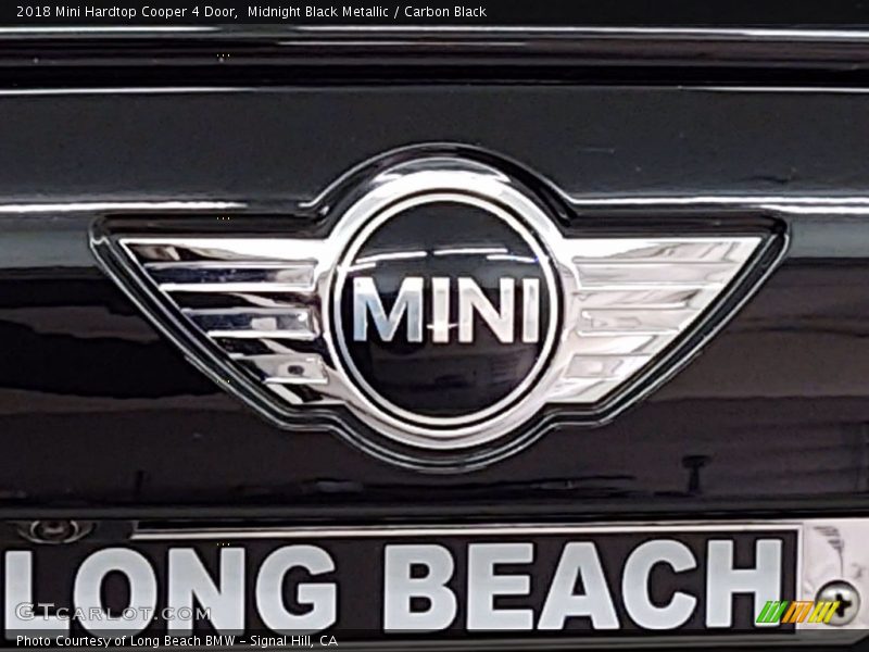 Midnight Black Metallic / Carbon Black 2018 Mini Hardtop Cooper 4 Door