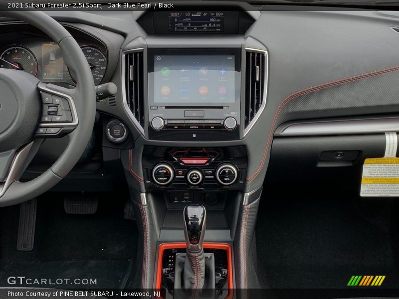 Dark Blue Pearl / Black 2021 Subaru Forester 2.5i Sport