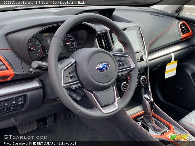 Dark Blue Pearl / Black 2021 Subaru Forester 2.5i Sport