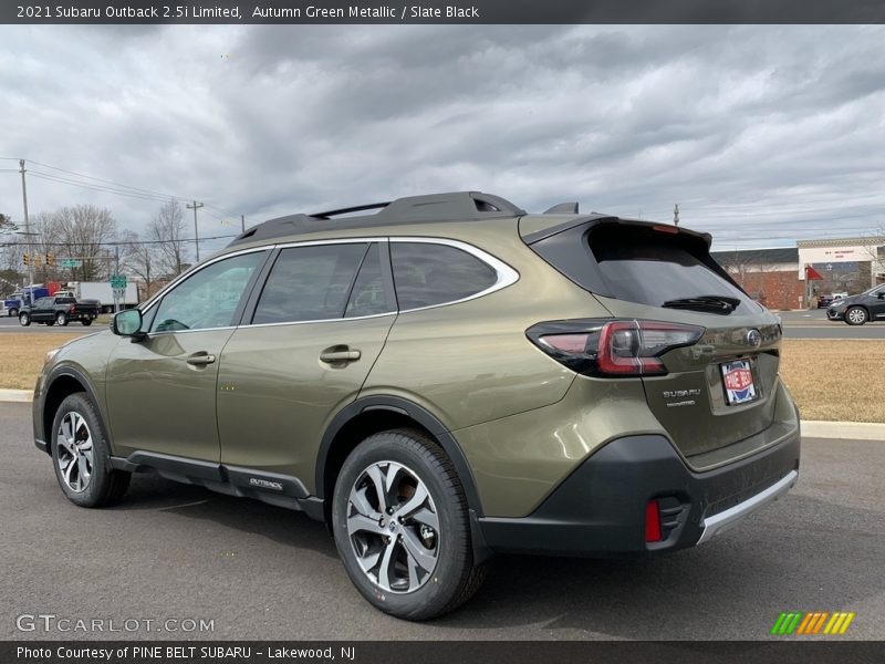 Autumn Green Metallic / Slate Black 2021 Subaru Outback 2.5i Limited