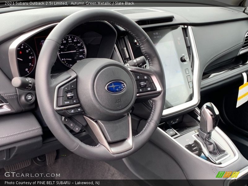 Autumn Green Metallic / Slate Black 2021 Subaru Outback 2.5i Limited