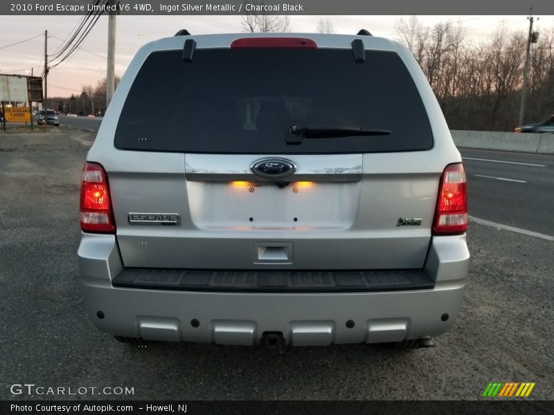 Ingot Silver Metallic / Charcoal Black 2010 Ford Escape Limited V6 4WD