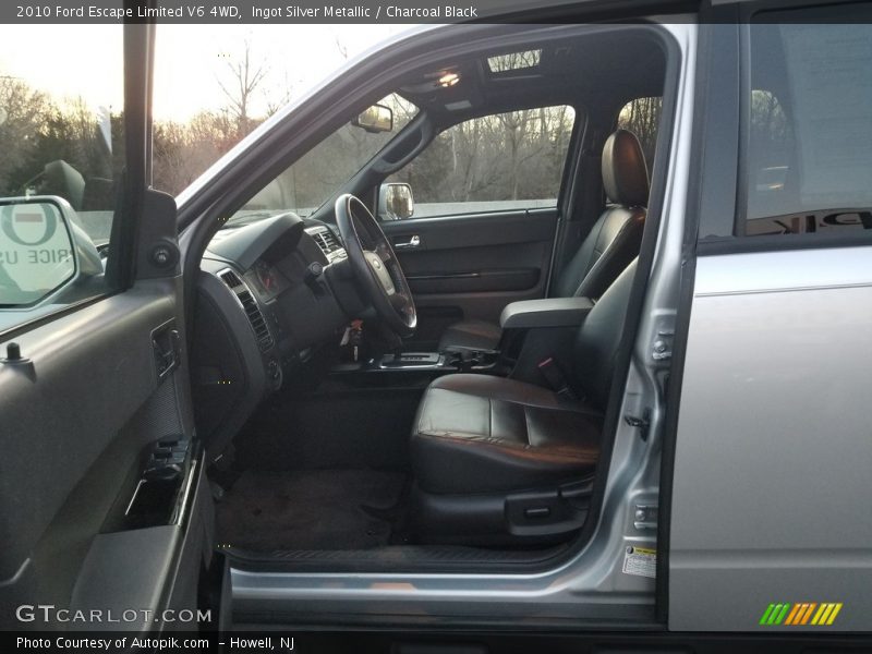 Ingot Silver Metallic / Charcoal Black 2010 Ford Escape Limited V6 4WD