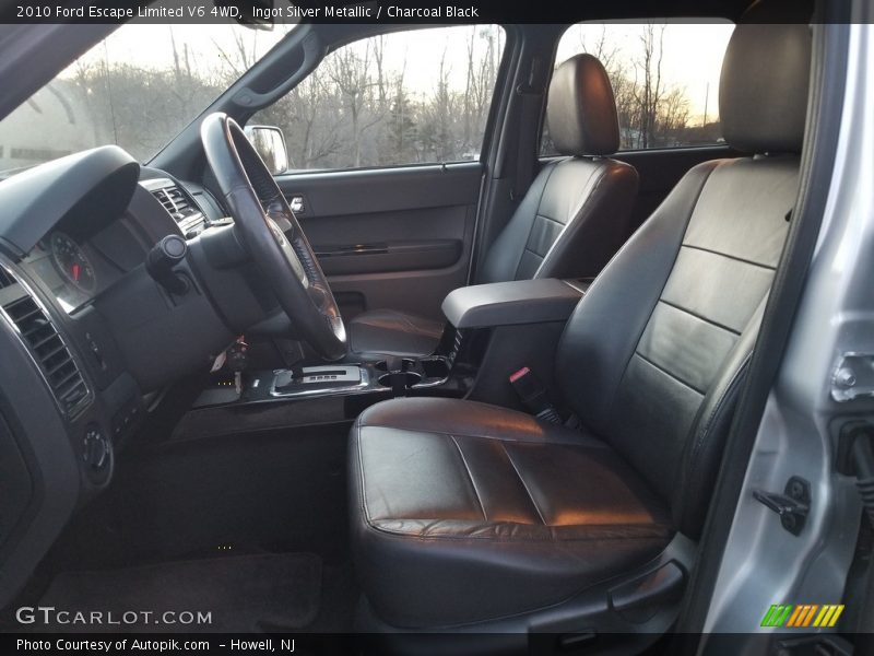Ingot Silver Metallic / Charcoal Black 2010 Ford Escape Limited V6 4WD