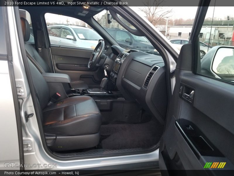 Ingot Silver Metallic / Charcoal Black 2010 Ford Escape Limited V6 4WD